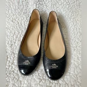 NEW Coach Black Chelsea Flats, size 7